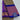 Chic Check Cotton Saree with Elegant Purple Border for women