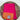 Semi Pattu - Pink with Orange Border