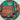 Semi Pattu - Teal Blue with Brown Border