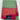 Opulent Mint Green Semi Pattu Saree with Hot Pink Border and Buttas Design L- 5.5 meter  H-48 inches